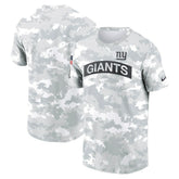 New York Giants 2024 Salute To Service Performance T-Shirt Arctic Camo | Nike for Sale