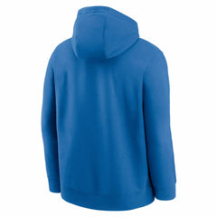 Detroit Lions Rewind Club Logo Pullover Hoodie Blue | Nike for Sale