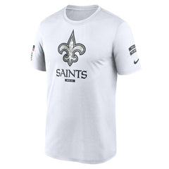 New Orleans Saints 2024 Salute To Service Legend Performance T-Shirt White | Nike for Sale