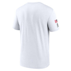 New Orleans Saints 2024 Salute To Service Legend Performance T-Shirt White | Nike for Sale