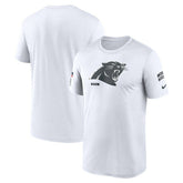 Carolina Panthers 2024 Salute To Service Legend Performance T-Shirt White | Nike for Sale