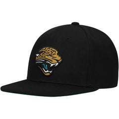 Jacksonville Jaguars Youth Gridiron Classics Ground Snapback Hat Black | Mitchell & Ness
