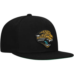 Jacksonville Jaguars Youth Gridiron Classics Ground Snapback Hat Black | Mitchell & Ness