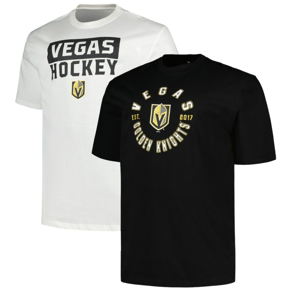 Vegas Golden Knights Fanatics Big & Tall 2-Pack T-Shirt Set - NHL
