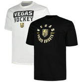 Vegas Golden Knights Fanatics Big & Tall 2-Pack T-Shirt Set - NHL