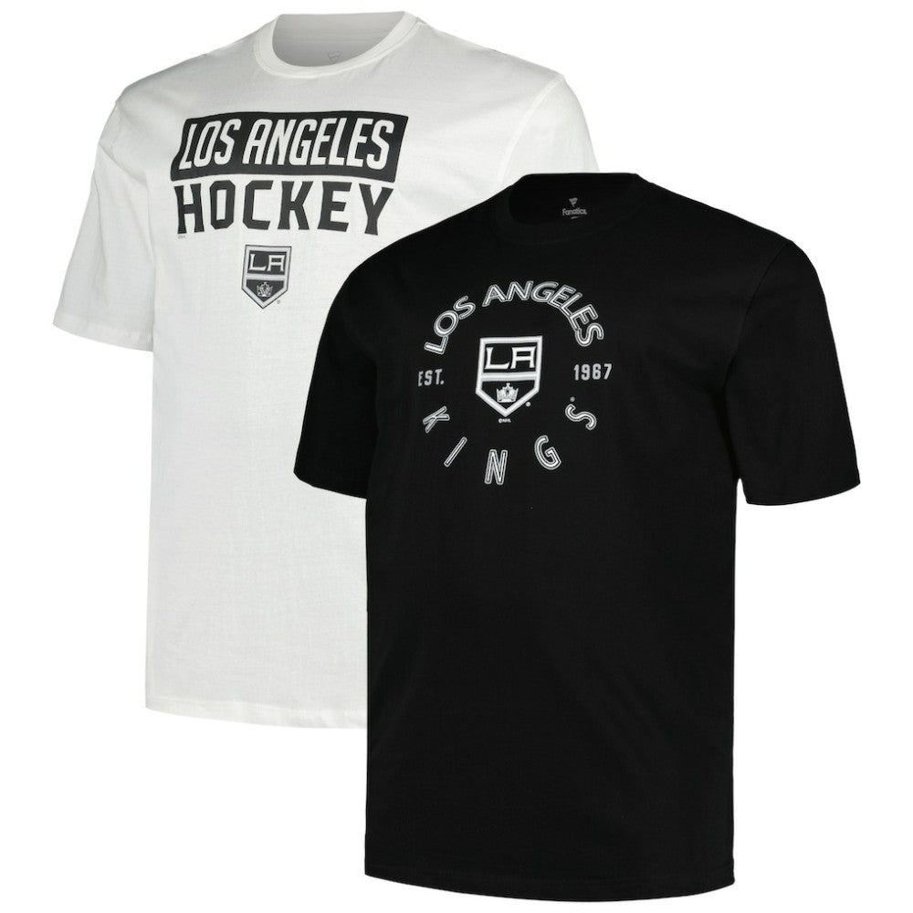 Los Angeles Kings Fanatics Big & Tall 2-Pack T-Shirt Set - NHL