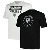 Los Angeles Kings Fanatics Big & Tall 2-Pack T-Shirt Set - NHL
