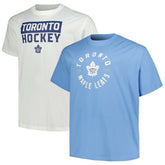 Toronto Maple Leafs Fanatics Big & Tall 2-Pack T-Shirt Set - NHL