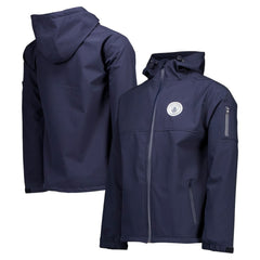 Manchester City Three-Layer Full-Zip Hoodie Jacket Navy - FIFA World CUP