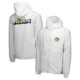 Club America Home Match Hoodie Full-Zip Windbreaker Jacket White - FIFA World CUP