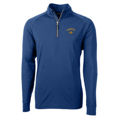 Seattle Mariners Cutter & Buck City Connect Adapt Eco Knit Stretch Recycled Quarter-Zip Pullover Top - MLB