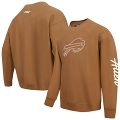 Josh Allen Buffalo Bills Pro Standard Pullover Crewneck Sweatshirt Brown | NFL