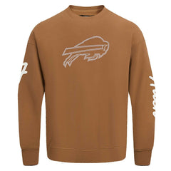 Josh Allen Buffalo Bills Pro Standard Pullover Crewneck Sweatshirt Brown | NFL