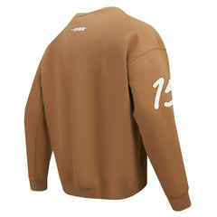 Patrick Mahomes Kansas City Chiefs Pro Standard Pullover Crewneck Sweatshirt Brown | NFL