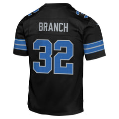 Brian Branch Detroit Lions Youth Game Jersey Black | Nike for Sale