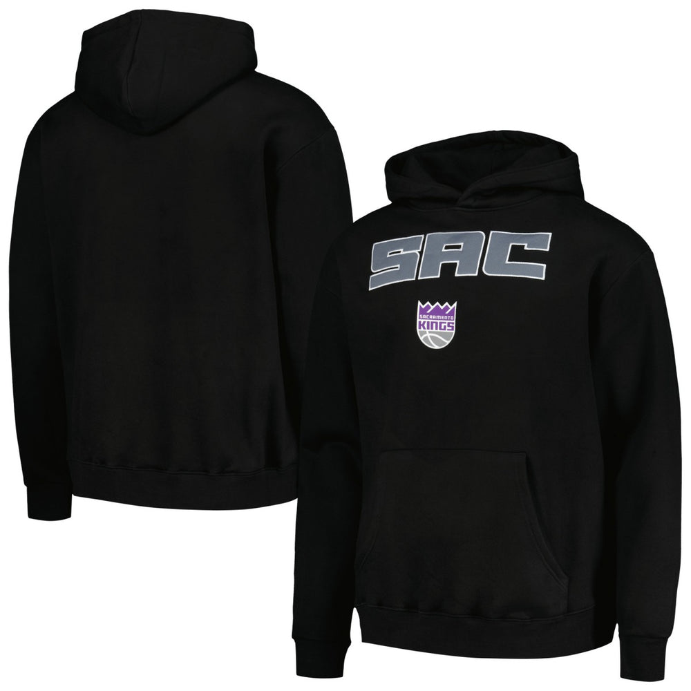 Sacramento Kings Stadium Essentials Unisex Terrace Pullover Hoodie Black - NBA