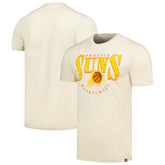 Phoenix Suns Sportiqe Unisex Sunburst Tri-Blend Comfy T-Shirt Cream - NBA