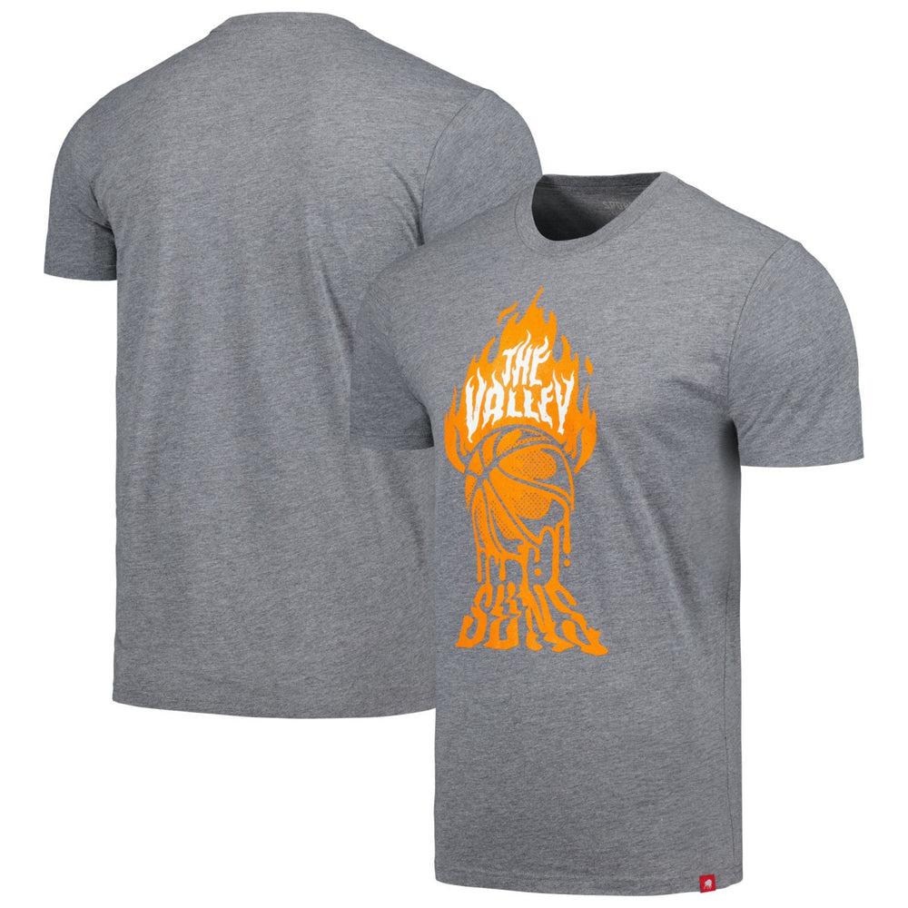 Phoenix Suns Sportiqe Unisex The Valley Tri-Blend Comfy T-Shirt Gray - NBA