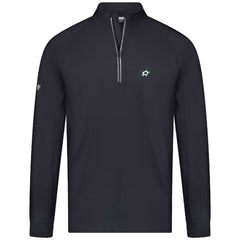 Dallas Stars Levelwear Theory Insignia Core Quarter-Zip Pullover Top - Black - NHL