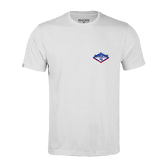 New York Rangers Levelwear Richmond Club Patch 2.0 T-Shirt - White - NHL