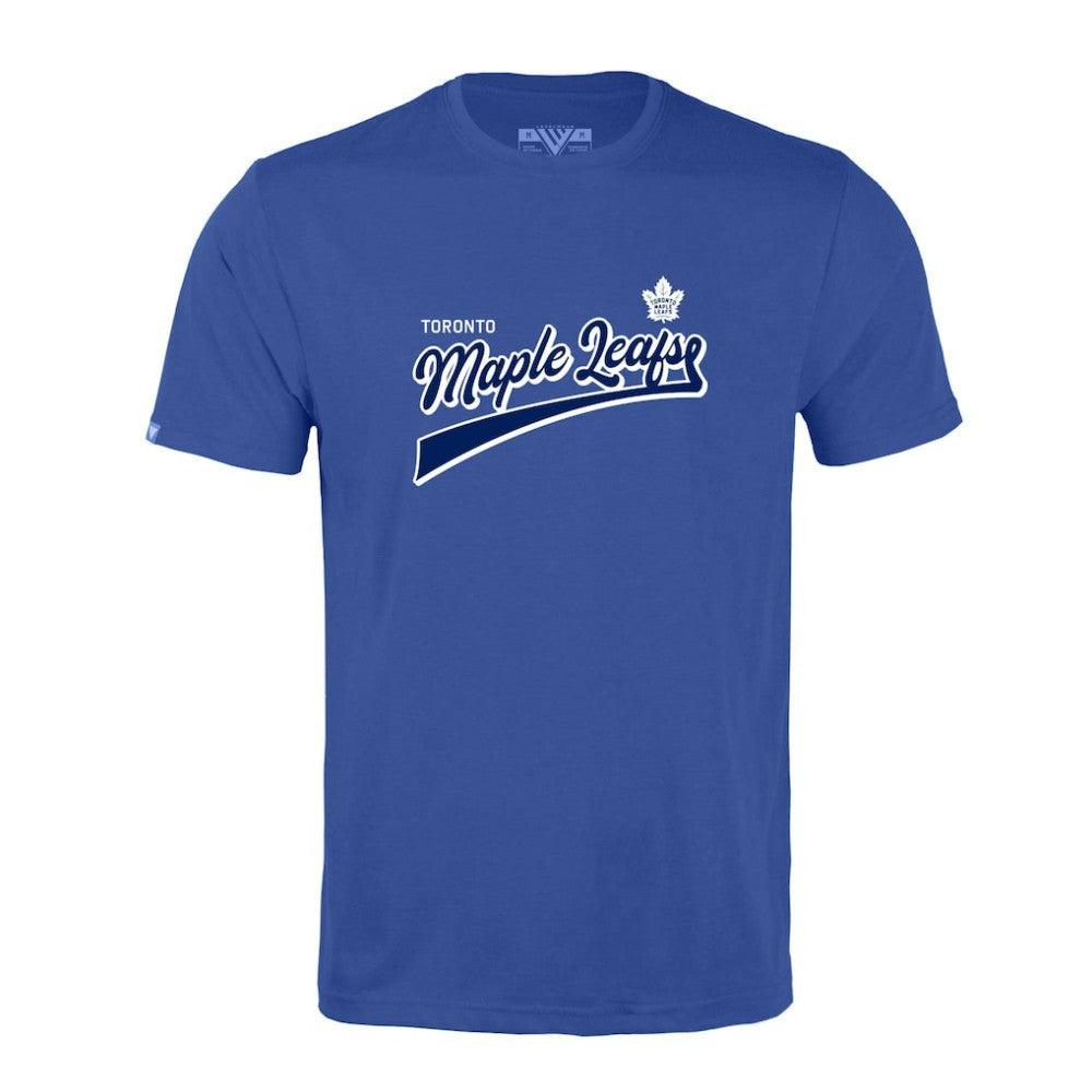 Toronto Maple Leafs Levelwear Richmond Retro Script T-Shirt - Blue - NHL