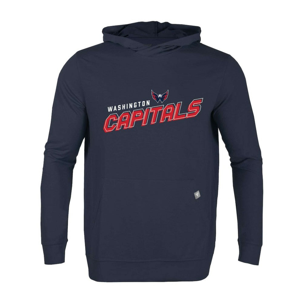 Washington Capitals Levelwear Relay Premier 2.0 Pullover Hoodie - Navy - NHL