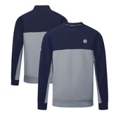 Winnipeg Jets Levelwear Legacy Insignia Core Sweatshirt - Navy/Gray - NHL