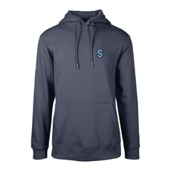 Seattle Kraken Levelwear Podium Insignia Core Pullover Hoodie - Deep Sea Blue - NHL