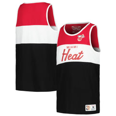 Miami Heat Youth Hardwood Classics Special Script Tank Top Red/Black - NBA