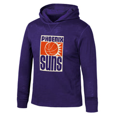 Phoenix Suns Youth Hardwood Classics Legendary Slub Lightweight Pullover Hoodie Purple - NBA