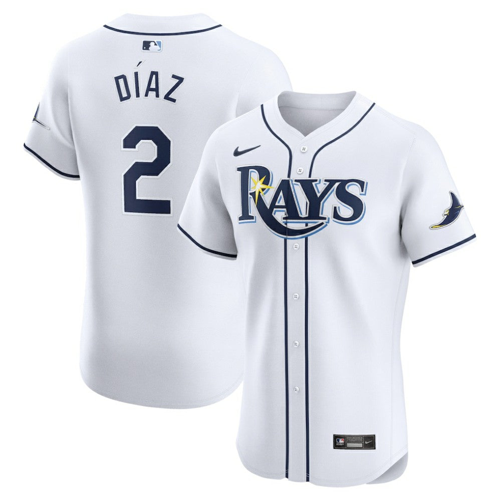 Yandy Diaz Tampa Bay Rays Nike Home Elite Player Jersey - MLB
