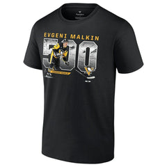 Evgeni Malkin Pittsburgh Penguins 500 Goals T-Shirt - Black - NHL