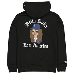 New Era Women's Bella Dona x Los Angeles Dodgers Pullover Hoodie - MLB
