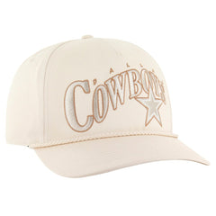 Dallas Cowboys '47 Wave Rope Hitch Adjustable Hat Natural | 47 brand