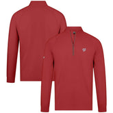 Washington Nationals Levelwear Theory Insignia Quarter-Zip Pullover - MLB