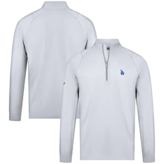 Los Angeles Dodgers Levelwear Theory Insignia Quarter-Zip Pullover - MLB