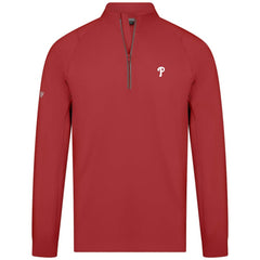 Philadelphia Phillies Levelwear Theory Insignia Quarter-Zip Pullover - MLB