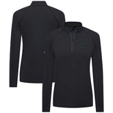 Miami Marlins Levelwear Women's Kinetic Insignia Quarter-Zip Pullover - MLB