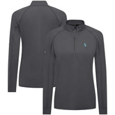 Seattle Mariners Levelwear Women's Kinetic Insignia Quarter-Zip Pullover - MLB