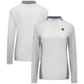 Milwaukee Brewers Levelwear Women's Moxie Insignia Quarter-Zip Pullover - MLB