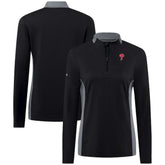 Philadelphia Phillies Levelwear Women's Moxie Insignia Quarter-Zip Pullover - MLB