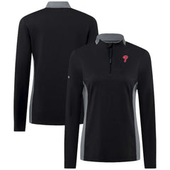 Philadelphia Phillies Levelwear Women's Moxie Insignia Quarter-Zip Pullover - MLB