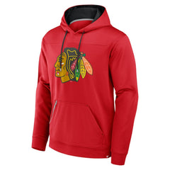 Chicago Blackhawks Fanatics Defender Pullover Hoodie - Red - NHL