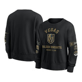 Vegas Golden Knights Fanatics Women's Go Team Pullover Sweatshirt - Black - NHL