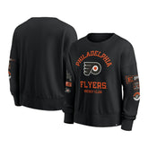 Philadelphia Flyers Fanatics Women's Go Team Pullover Sweatshirt - Black - NHL