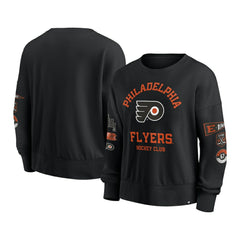 Philadelphia Flyers Fanatics Women's Go Team Pullover Sweatshirt - Black - NHL
