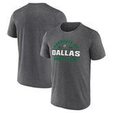 Dallas Stars Fanatics Property Of T-Shirt - Heather Charcoal - NHL
