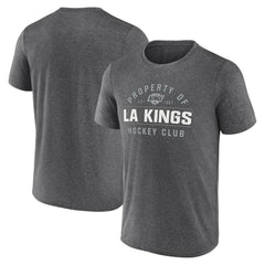 Los Angeles Kings Fanatics Property Of T-Shirt - Heather Charcoal - NHL