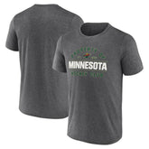 Minnesota Wild Fanatics Property Of T-Shirt - Heather Charcoal - NHL