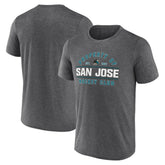 San Jose Sharks Fanatics Property Of T-Shirt - Heather Charcoal - NHL